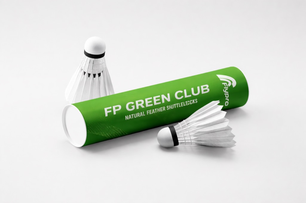 ZOLT GREEN Shuttlecock - Selected Duck Feather Practice Badminton Shuttlecock